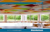 rockfon fibral serie - systeemplafond.nu · 2011-06-27 · Fibral® Kleur Uw inspiratie voor een kleurrijk interieur. Kleurgebruik is één van de mogelijkheden om sfeer en kwaliteit
