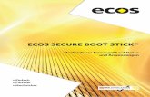 ECOS SECURE BOOT STICK DE ... ver), Citrix Virtual Apps und Desktops (ehemals XenApp und XenDesktop), VMware Horizon (ehemals VMware View), sowie PCs mit Remote-Desktop-Freigabe. Für