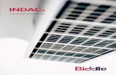 INDAC2 - Biddle · meter. De IndAC2 MX met b-control kan een combinatie van toestellen met een totale breedte tot max. 7,5 meter aansturen. B-TOUCH CONTROL De volledig geautomatiseerde