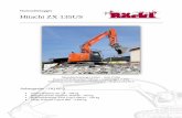 Hitachi ZX 135US - Boeckl Erdbau und Abbruch GmbH · PDF file ZAXIS 135US Arm length 2.10 m 2.52 m 3.01 m Bucket digging force* ISO 104 kN Bucket digging force* SAE : PCSA 91 kN Arm
