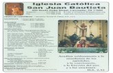 Ora sin Cesar Pray without Ceasing · RETIRO “Juan XXIII” PARA MUJERES El 8, 9 y 10 de Noviembre invitamos a todas las Mujeres a participar del un Retiro que se llevará a cabo