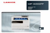 Lanier MP 305SPF Brochure Hi-Res ES - Print Master1 3 2 4 Simplifique los flujos de trabajo con la Tecnología Workstyle Innovation Widgets: Añada widgets a la pantalla de inicio