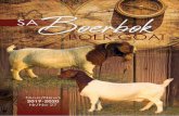 SA BOERBOK | Nuus 2019-2020 | No 27 · SA BOER GOAT| News 2019 - 2020 | Nr 27 3 UITGEGEE DEUR/PUBLISHED BY S.A. Boerboktelersvereniging/ S.A. Boer Goat Breeders Association Tel: 051