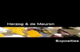 Herzog & de Meuron, Exposities - Ghent Universitylib.ugent.be/fulltxt/RUG01/001/312/073/RUG01-001312073... · 2010-06-07 · Herzog & de Meuron zijn zich hier heel goed van bewust: