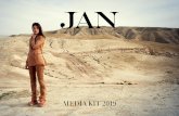 MEDIA KIT 2019 - HEARST · JAN magazine is een authentieke Nederlandse glossy die je raakt. Met elke maand een indrukwekkend interview met prachtige storytelling fotografie, sfeervolle