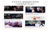 GS Flyer-2 - Steve Morrison · 2017-10-06 · STEVE MORRISON SKY ARTS GUITAR STAR FINALIST 2016 George Benson Milos Karardglic "When he played for me in the master class, he made