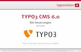 TYPO3 CMS 6 - Lobacher · FAL TYPOSCRIPT: REFERENZ • cObject FILES • files (stdWrap) Laden von Dateien aus sys_ﬁle - angegeben wird eine kommaseparierte Liste von UIDs • references