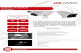 DS-TCG227-A, DS-TCG227-AIR ANPR Camera · Interface de comunicación 1 puerto Ethernet RJ45 10M / 100M / 1000M Puerto serial 1 puerto RS-485, 1 puerto RS-232 LED incorporado 2 LED