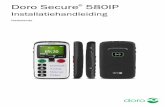 Doro Secure 580IP...Taal De standaardtaal voor de telefoonmenu's, berichten en dergelijke wordt door de simkaart bepaald. U kunt dit eventueel wijzigen in elke andere taal die door