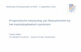 Prognostische toepassing van flowcytometrie bij het … werkgroep/Prognostische... · 2016-12-01 · Prognostische toepassing van flowcytometrie bij het myelodysplastisch syndroom