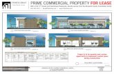PRIME COMMERCIAL PROPERTY FOR LEASE · 2018-06-25 · w ith mp ac r es ng l im pa ctres n f . ov du approval. material schedule category mark material fin is h color canopy rear tie