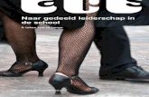 Naar gedeeld leiderschap in de school - Maurice van Werkhoovenmauricevanwerkhooven.nl/wp-content/uploads/2014/11/Naar-gedeeld-l... · It takes two to tango Hanna de Koning m.m.v.