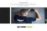 Ajax Catalgus 2018...4 | Jeweller-technologie Ajax Systems ontwikkelde een draadloze technologie die zo betrouwbaar is als een bedrade verbinding. Dankzij de Jeweller-technologie bedraagt