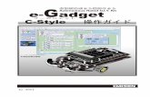 C-Style for e-Gadgetdaisendenshi.com/download/e-Gadget_C-StyleManual_2...e-Gadget C-Style 操作ガイド.doc - 2 - 1． プログラムボタンの説明 1-1.プログラムボタンリスト