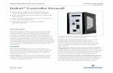 DeltaV™ Controller Firewall - Emerson Electric...controller firewall is preconfigured and does not require any additional configuration. The only optional security setup of the firewall