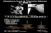 Gianluca Lusi & Vittorio Mezza in • Concerto di jazz …...JazzitaliaJ r Jazz ConventionJ r JazzitJ r All About JazzJ fRoma in Jazz ma Gazette Bleue D'Action JazzJ Ya—3—. e—3—.