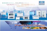 ecOceLL DUROceLL VACUCELL VeNTIceLL STeRIceLL*** … · alkaline liquids. This device ensures an optimum goods temperature equalisation. It is ideal for acid and basic hydrolysis,