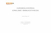 HANDLEIDING ONLINE BIBLIOTHEEKbibliotheek.stidoc.nl/Handleiding_Online_Bibliotheek.pdf · 2011-02-07 · Handleiding Online Bibliotheek Algemeen 7 U kunt de twee wachtwoord velden