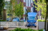 Maarten van Gelderen Productmanager FUSO Mercedes-Benz … · 2018-06-18 · Mercedes-Benz Trucks Nederland B.V. THE FUTURE OF TRANSPORTATION . Actieradius 100 ... Mercedes-Benz Vans