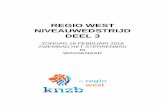 REGIO WEST NIVEAUWEDSTRIJD DEEL 3...Splash Meet Manager, 11.51721 Registered to WZK Zwemmen 14-2-2018 13:48 - pagina 1 Programmanr. 1 Meisjes, 100m vrije slag Minioren 5 en later