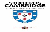 STUDIEREIS CAMBRIDGE Studiereis Cambridge.pdf · 2015-08-03 · 3 AANKOMST Op zondag 30 augustus 2015 kunt u vanaf 15.00 uur plaatselijke tijd inchecken op het Homerton College, Hills