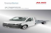 VW TRANSPORTER AL-KO AMC-CHASSISTECHNIEK...en uitrusting. Vraag uw Volkswagen-dealer om advies! ESC Het AMC-chassis voor de VW Transporter kan optioneel worden uitgerust met ESC (elektronische