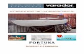 1972 – 2011 DOSSIER DE PREMSA - Varador 2000 · 2019-03-15 · Antifouling en obra viva. Envernissat interior de l'embarcació, així com pintat en gris mat de la zona corresponent