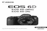 EOS 6D (WG) EOS 6D (N) de website van Canon (pag. 5). De lensinstructiehandleidingen (PDF) zijn voor