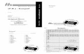 M Publication, Uitgave, Verlag, EditionAlto Sax.1-2 TenorSax. BaritoneSax. TrumpetinB g1 TrumpetinB g2-3 Flugelhorn1-2 FHorn1-2 FHorn3-4 Trombone1 Trombone2-3 Euphonium(C) BassTuba(C)