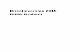 Directieverslag 2015 RIBW Brabant 2016-06-15¢  3 Voorwoord Dit is het directieverslag 2015 van RIBW