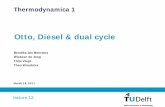 Otto, Diesel & dual cycle - TU Delft OCW ... Otto, Diesel & dual cycle Energietechniek March 18, 2011