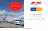 HUSA Logistics onderscheidt zich in de branche dankzij ... - Klantcase.pdf · HUSA Logistics maakt gebruik van de private cloud dienstverlening van Unica Schutte ICT; de ICT-omgeving