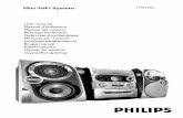 Mini HiFi System FWM730 - Philips · 2004-04-13 · 4 Important notes for users in the U.K. Mains plug This apparatus is fitted with an approved 13 Amp plug. To change a fuse in this
