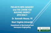 PROJECTS WITH INDUSTRY and THE CENTER FOR ... ... PROJECTS WITH INDUSTRY and THE CENTER FOR BUILDING
