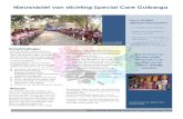 Nieuwsbrief van stichting Special Care Gulbarga · Nieuwsbrief stichting Special Care Gulbarga 2018 Children with Disability (CWD) centre Project Title Maintenance of children with