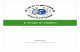 5 Ways of Attack - JKDC · Dit eBook wordt gegeven omdat het goed is om eens alle onderliggende aspecten van Jeet Kune Do te leren, zodat jij jezelf hierop keer op keer kunt verbeteren.