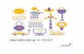 Handleiding V-TESTP 3 1. Wat is de V-TEST? 1.1 Algemeen De V-TEST is een online module op vreg.be Op basis van uw jaarverbruik voor elektriciteit en aardgas toont de V-TEST een overzicht