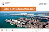 Welkom bij het Trade Seminar Midden-OostenAlbwardy Marine Partner van Damen , actief in reparatie schepen tot 6000 ton/130m op drie locaties én partner in Damen Sjarjah AMASCO Offshore