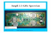 Ampli 2.3 GHz Spectrian - radioamateurs-france.fr · Différence entre MAX471 et MAX472 R_sense interne (max 3 Ampère) R_sense externe. F5DQK - 6 Février 2010 Ampli à module Spectrian