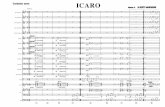 Conductor score ICARO - ALBERTO V &?? # # # bb bb bb bb bb bb bb bb 4 4 4 4 44 4 4 4 4 44 4 4 44 44