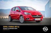 OPEL CORSA MY192019/11/11  · 2 Opel Corsa Motor er / Utrustningsnivåer Corsa 5 dörrar Enjoy Privatleasing Motor/Växellåda Kod Ord. Pris Kampanjpris B ensin 1.4 90 hk, 5-växlad
