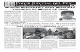 DR. FELICIANO VÁSQUEZ MOLOCHO - PRESIDENTE PRISIÓN ... · Nacional de Presidentes de las Cortes Superiores de Jus-ticia y Responsables del Programa Nacional de Acceso a la Justicia