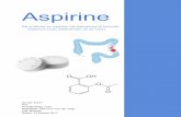 Aspirine · 2018-02-12 · Voorwoord Het p rofielwerkstuk d at n u v oor u l igt g aat o ver a spirine e n d an i n h et b ijzonder h et e ffect van a cetylsalicylzuur o p d e l evende