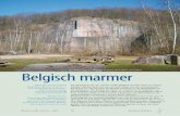 Belgisch marmer - Museum of Natural Sciencesbiblio.naturalsciences.be/library-1/rbins-staff...B O U W E N M E T N A T U U R S T E E N - 2 015 01 6 G R O N D B O O R & H A M E R een