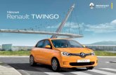 Nieuwe Renault TWINGO Een opvallend design Nieuwe Renault TWINGO is zonder meer een echte schoonheid