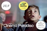 3 Cinema Paradiso - c-minecultuurcentrum.be · Cinema Paradiso is een prachtige ode aan de liefde, de cinema, en de liefde voor cinema. Een regelrechte klassieker, Oscarwinnaar en