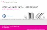 CIRCULAIR INKOPEN VAN LOS MEUBILAIR - PIANOo · 2018-04-09 · • Kirkman Company is gevraagd met haar expertise en visie een inventarisatie te maken van de haalbaarheid van het