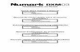 PROFESSIONAL DJ MIXER Quick Start Owner’s Manualc3.zzounds.com/media/DXM03-8eb91e913142d32cb3d9f7e201a86b… · PROFESSIONAL DJ MIXER Quick Start Owner’s Manual Manual de inicio
