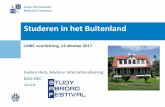 Studeren in het Buitenland - Universiteit Leiden · • Houd rekening met vaccinaties maar ook de MRSA test, vraag na wat de eisen zijn voor het coschap dat je erna volgt • Welke
