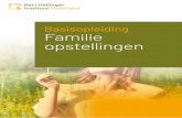 Basisopleiding Familie opstellingen - Bert Hellinger …...Het Bert Hellinger Instituut werkt ook veel in binnen-en buitenland en stelt zich bloot aan wat zich aandient. We zijn continu